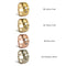 9mm Wide Band with Champagne Diamonds