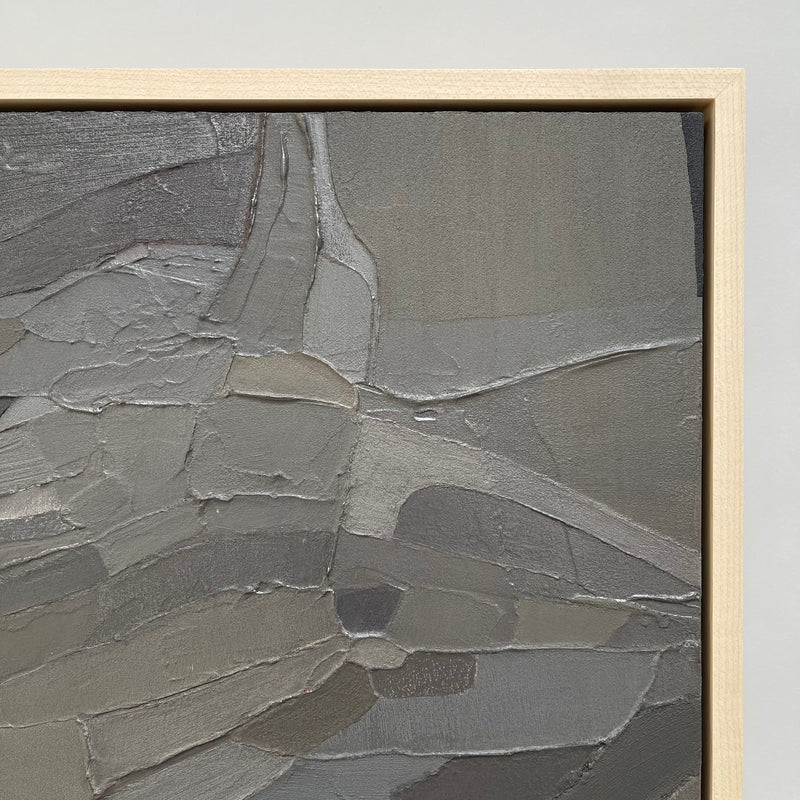 Aerial 29, Textured Mixed Media Painting - Copyright 2022 Ninos Studio