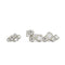 Sterling Silver Tideworn Cluster Earrings- SINGLES