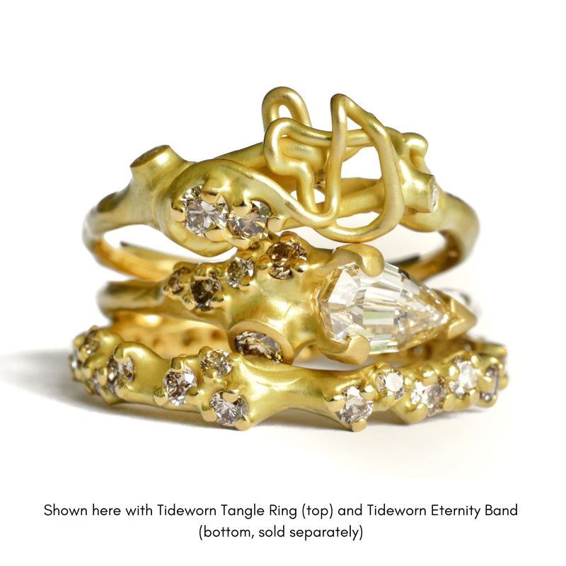 Geometric Pear Cluster Ring