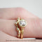 Organic Diamond Solitaire