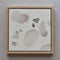 Mixed Media Abstract Small Painting, 8x8 inches, $250.00. Ninos Studio. Mixed Media on panel in a maple frame.