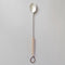 Cast Silver Spoon with Maple Handle. One-of-a kind and available at Ninos Studio. 