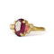 Rhodolite Rough Luxe Ring