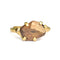 Brown Zircon Rough Luxe Ring