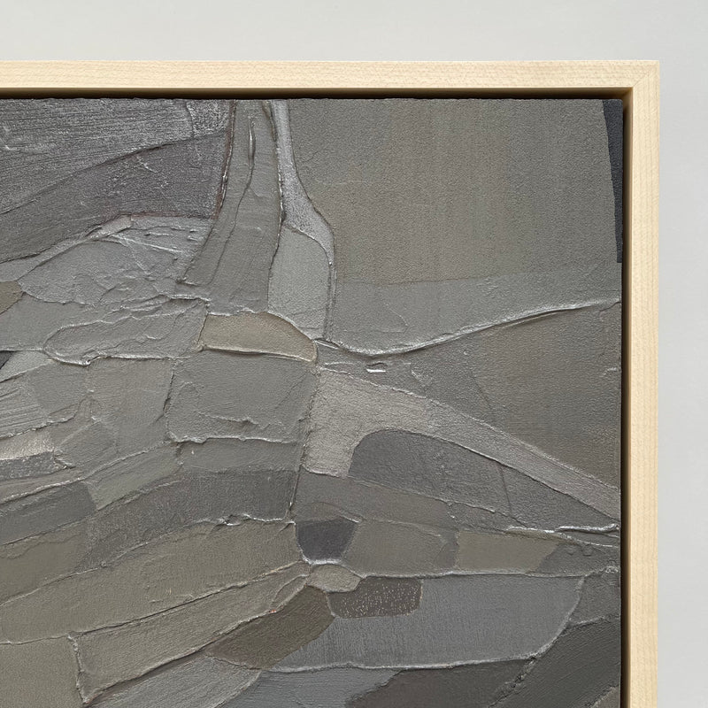 Aerial 29, Textured Mixed Media Painting - Copyright 2022 Ninos Studio