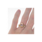 Champagne Diamond Solitaire with Contour Band - Bridal & Engagement Rings, Ninos Studio