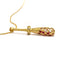 Gold and Ruby Necklace. By Johnny Ninos, available at Ninos Studio. 