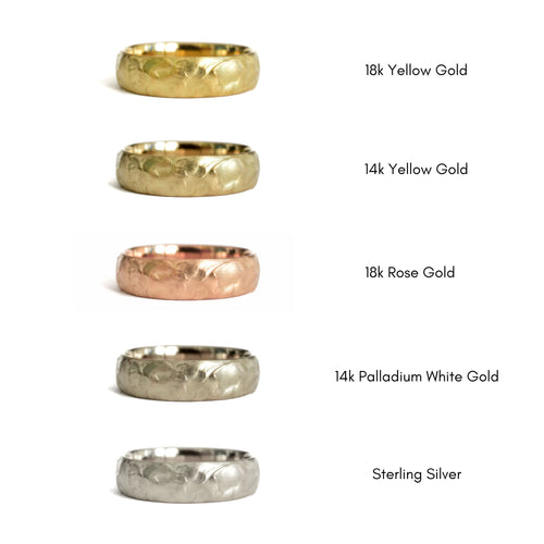 6mm Organic Ring Band