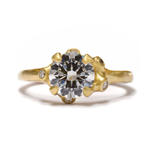 Diamond Cluster Ring