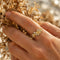 Champagne Tideworn Ring