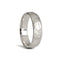 Sterling Silver 6mm Organic Ring Band