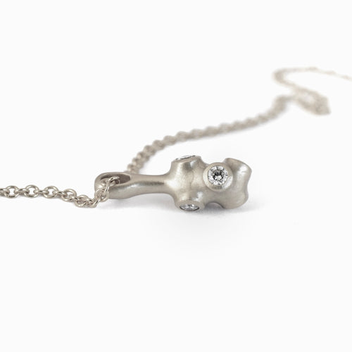 Sterling Silver Barnacle Cluster Necklace