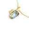 Montana Sapphire Rough Luxe Necklace