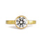Square Band Diamond Solitaire
