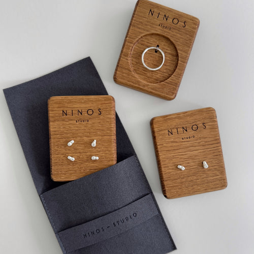 Sterling Silver Post Earring Set no. 10