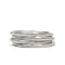 Sterling Silver Single Petite Stacking Ring (Without Diamonds)