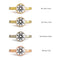 Square Band Diamond Solitaire