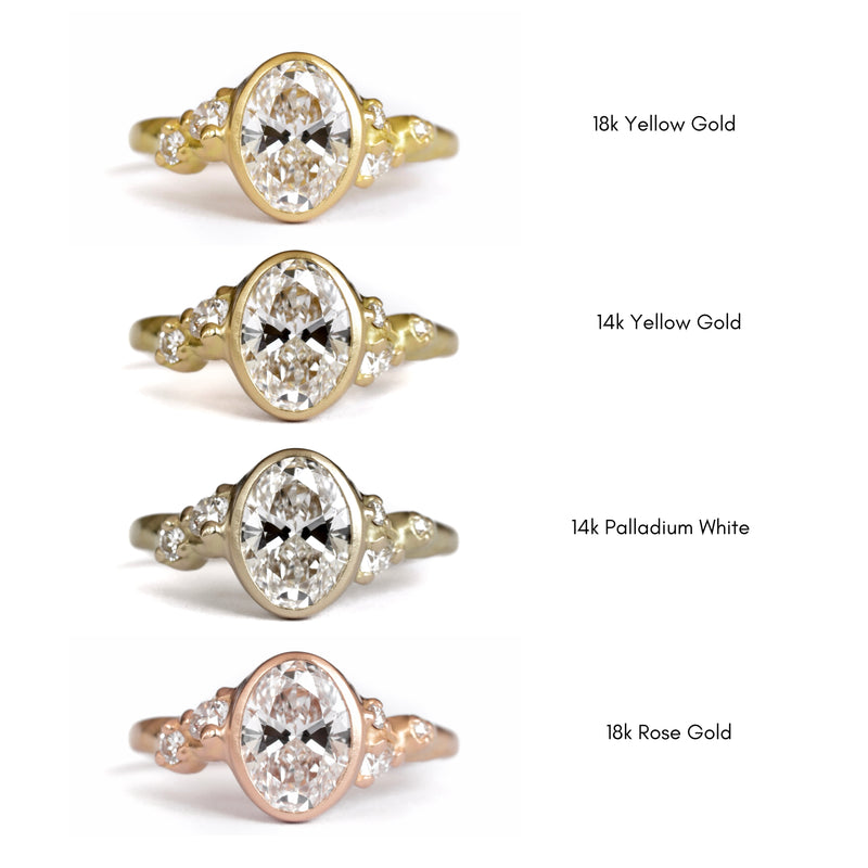 Oval Cluster Ring (East/West)