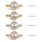 Rosecut Diamond Solitaire Ring