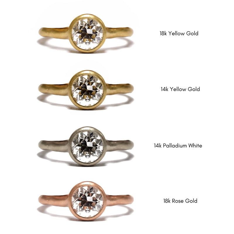 Organic Diamond Solitaire