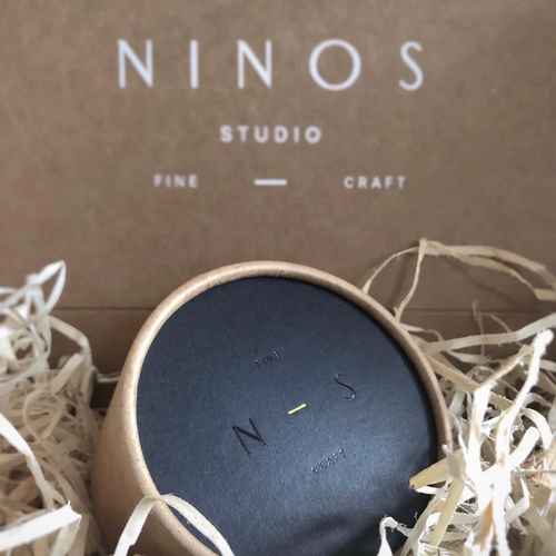 Champagne Rosecut Diamond Solitaire with OOAK Contour Bands