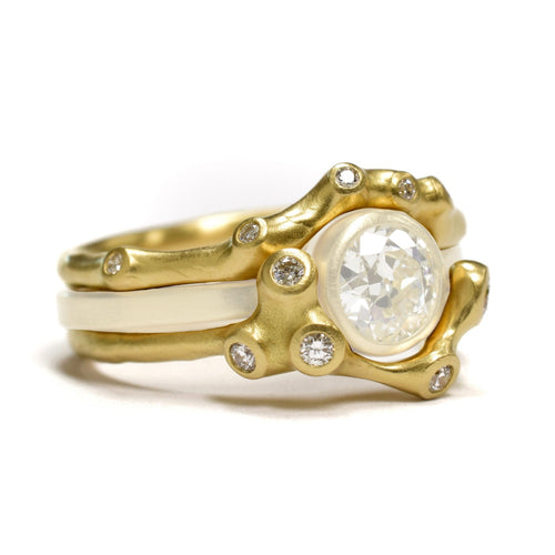 Barnacle Contour Ring Set #1