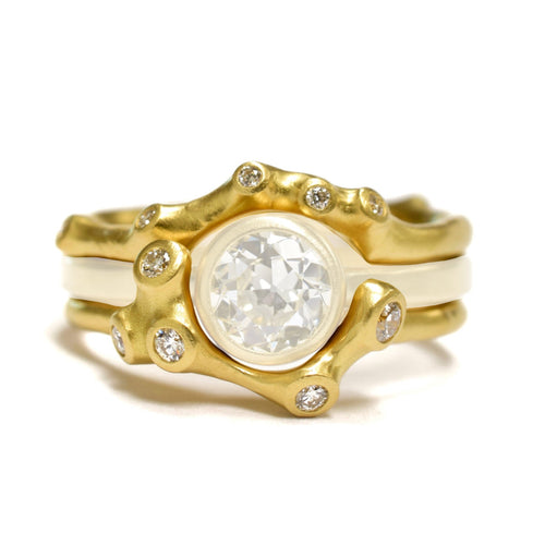 Barnacle Contour Ring Set #1