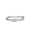 Sterling Silver Single Petite Stacking Ring (With Diamonds)