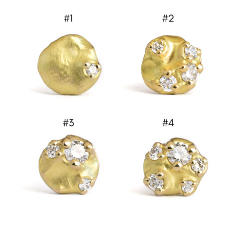 Tideworn Post Earrings - SINGLES (Ready to Ship)