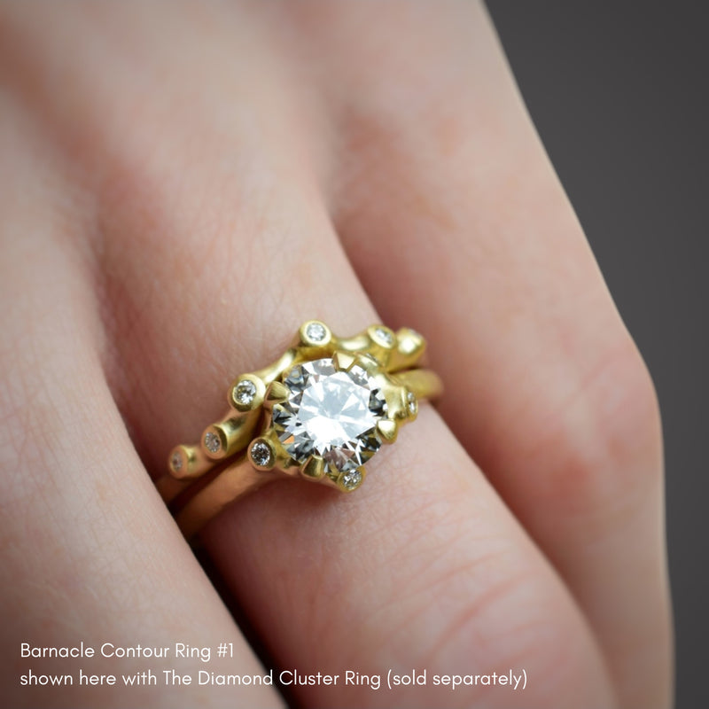 Barnacle Contour Ring #1