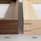 Ninos Studio Walnut vs. Maple Frames with Spline Corners