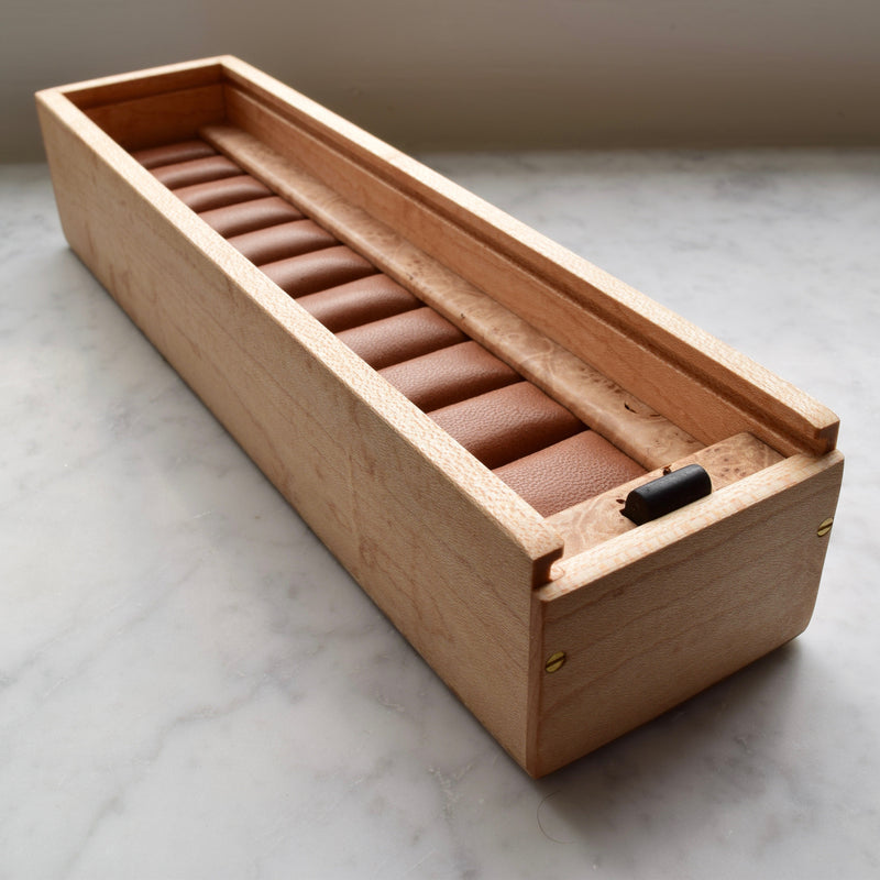 Handcrafted one of a kind modern jewelry box by Ninos Studio