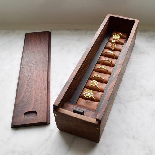 Handcrafted one of a kind modern jewelry box by Ninos Studio