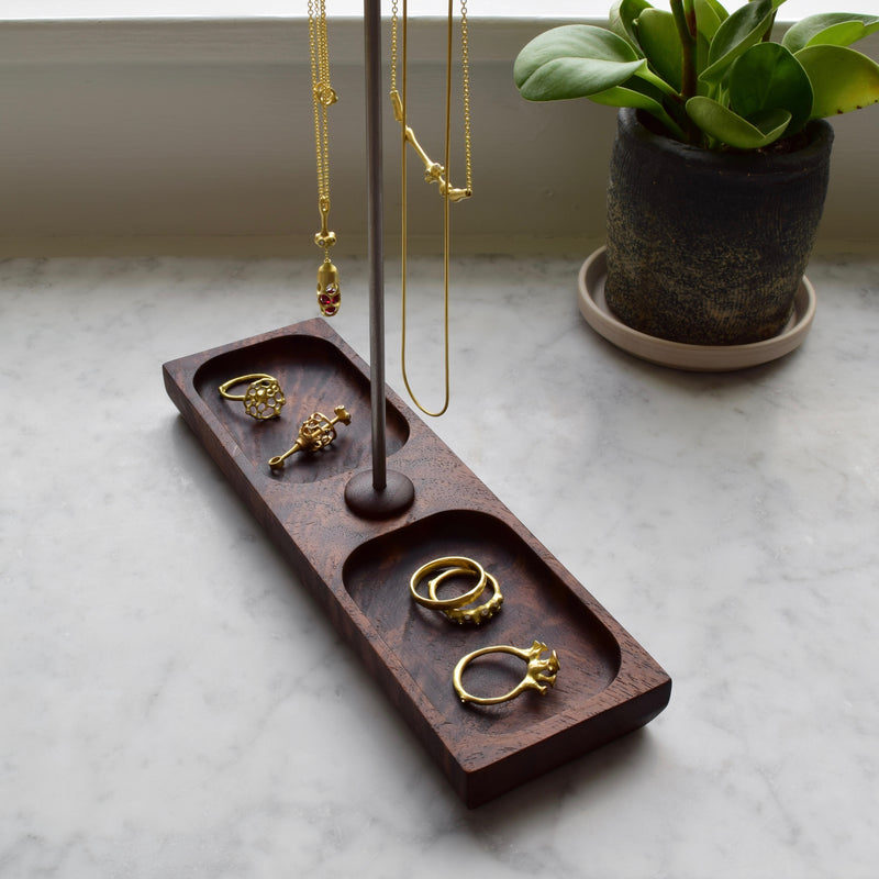 Handcrafted one of a kind modern jewelry organizer by Ninos Studio