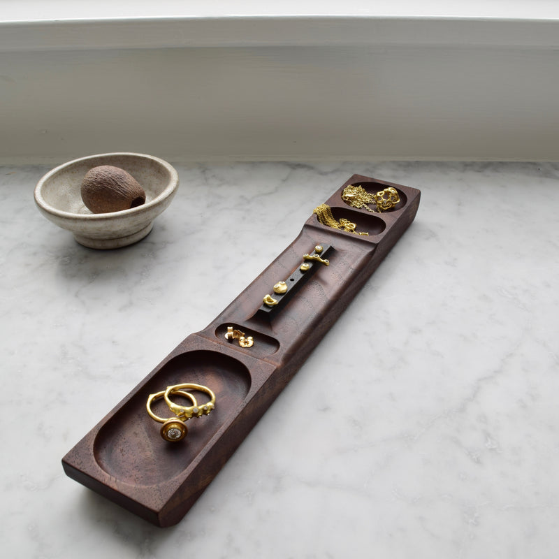 Walnut Jewelry Organizer