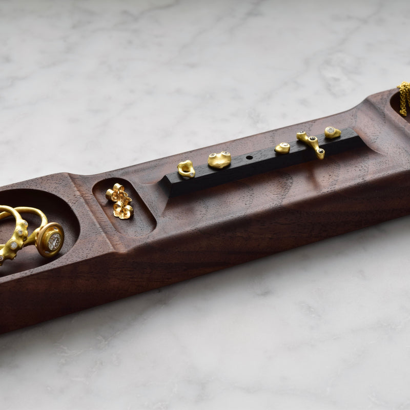 Walnut Jewelry Organizer