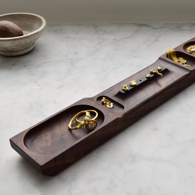 Walnut Jewelry Organizer