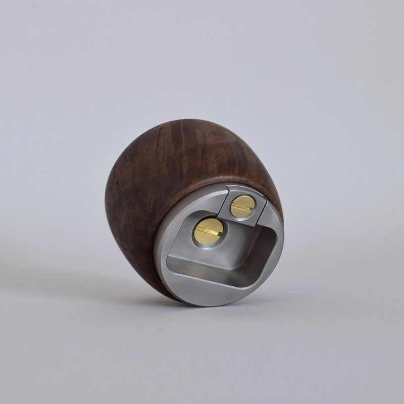 Handcrafted Bottle Opener in Walnut. Ninos Studio. 