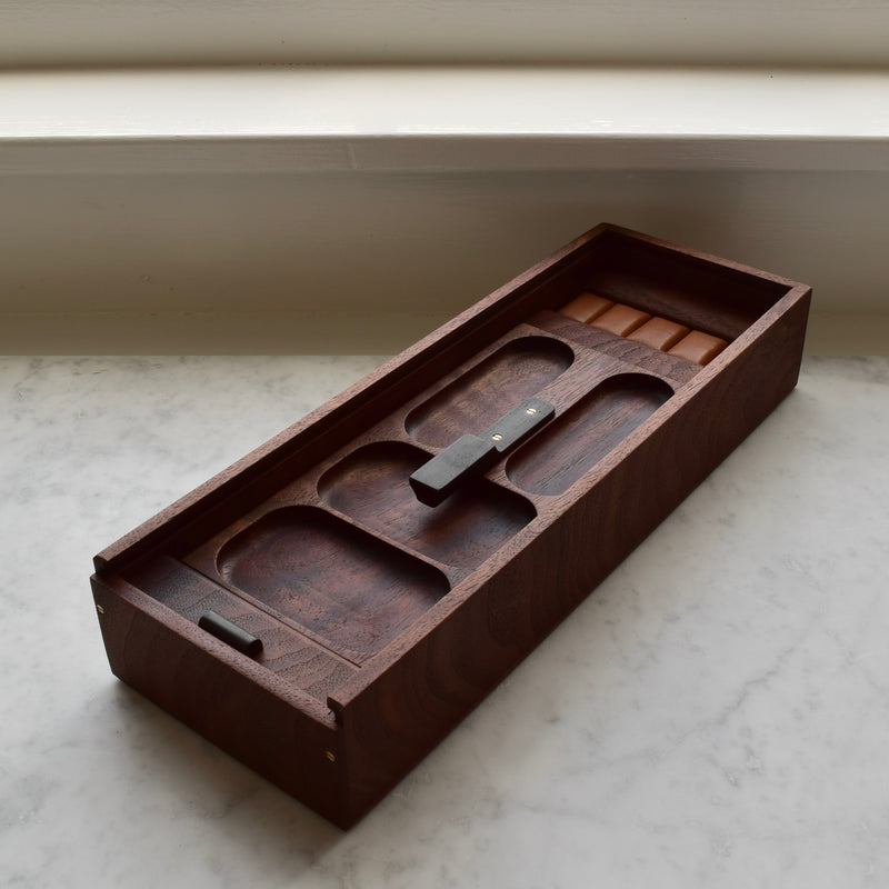 Walnut Jewelry Organizer