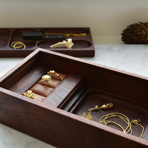 Walnut Jewelry Organizer