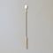 Cocktail Stirrer in cast silver, stainless silver, and turned maple. Available at Ninos Studio. 