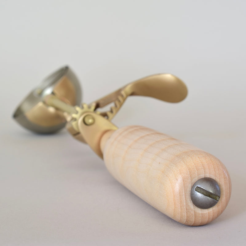 Refurbished Gilchrist No. 31 Ice Cream Scoop by Ninos Studio. 