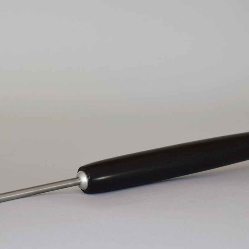 Silver Spoon with Ebony Handle