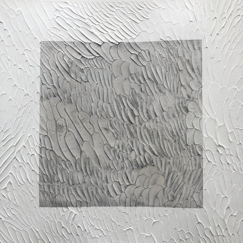 Textured art study on paper by Ninos Studio