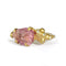 Pink Garnet Rough Luxe Ring #1