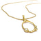Barnacle Necklace in 18k gold with ethically sourced diamonds. By Johnny Ninos of Ninos Studio. 