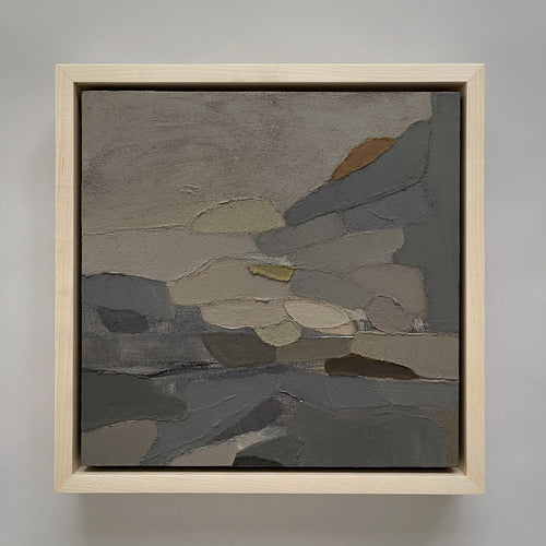 Aerial 32, Textured Mixed Media Painting - Copyright 2022 Ninos Studio