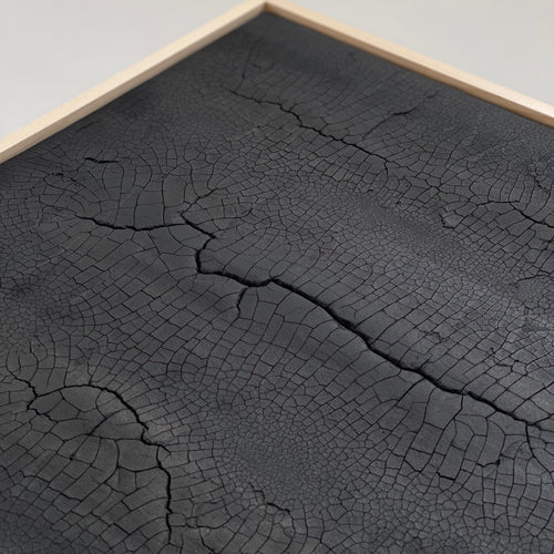 Groundwork 21 Abstract Mixed Media Painting - Copyright 2022 Ninos Studio