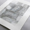 Textural Abstract Art Study on Paper, Neutral Minimal Modern Art by Ninos Studio